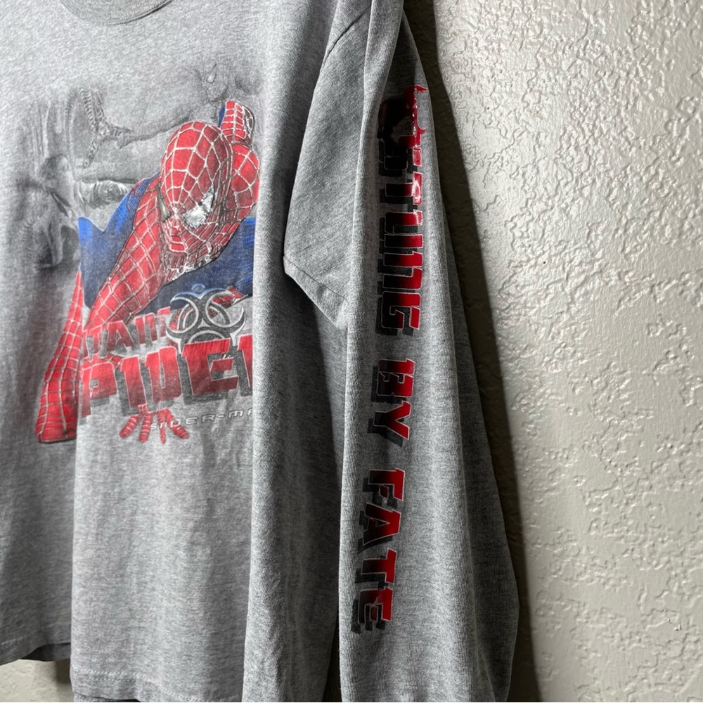 Marvel 2004 Spider-Man 2 Movie Promo Long Sleeve T-Shirt Youth Boys - Picture 6 of 13